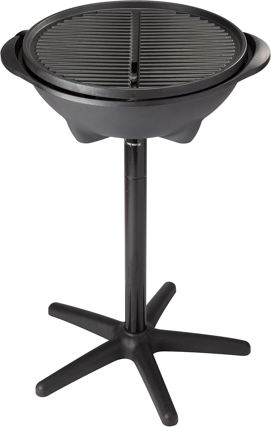 2-in-1 Portable BBQ with Nonstick Cooking Surface