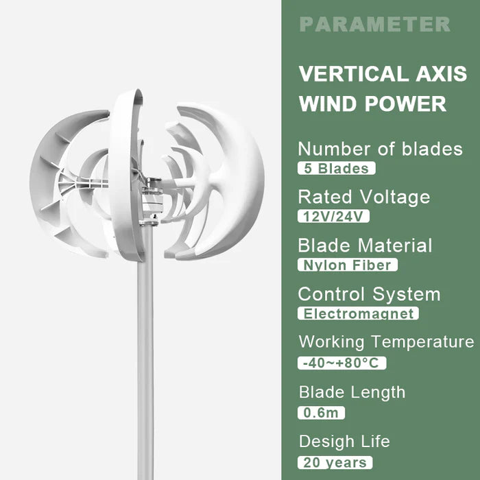 1500W Renewable Energy Wind Turbine Generator turbines