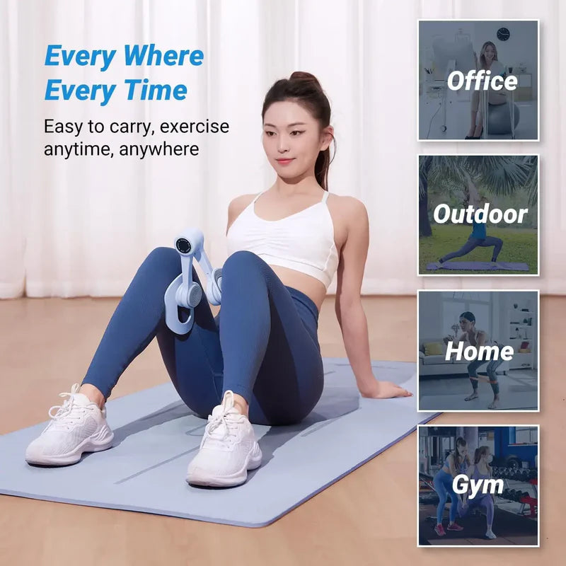 Leg exerciser with remote control and 12 adjustable speeds(Get it for free$20 leg muscle trainer)