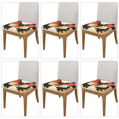 Colorful Butterfly Chair Seat Covers (Set of 6)