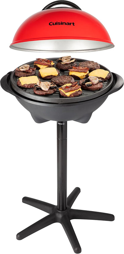 2-in-1 Portable BBQ with Nonstick Cooking Surface