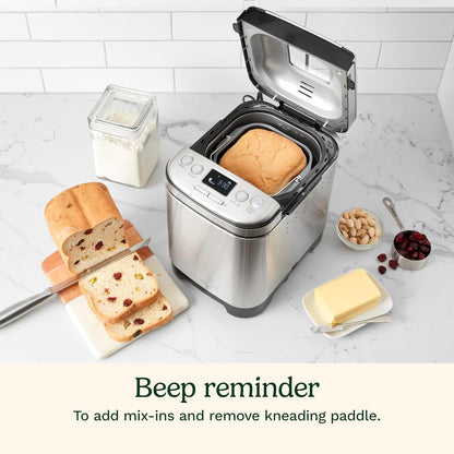 Bread Maker Machine, Compact and Automatic, Customizable Settings