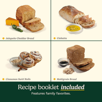 Bread Maker Machine, Compact and Automatic, Customizable Settings