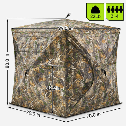 🔥Hot Sale $39🔥Vis Series See-Through Pop-Up Ground Blind