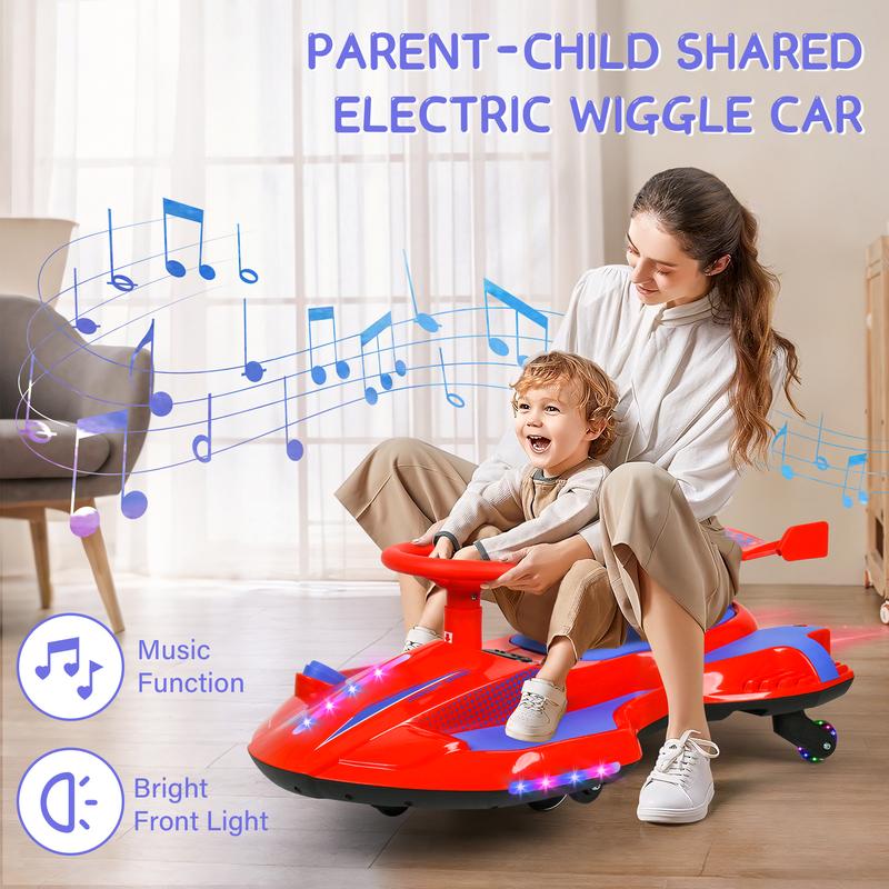⏰Summer Sale🎁2-in-1 12V Electric Kick Scooter Ride-On Toy
