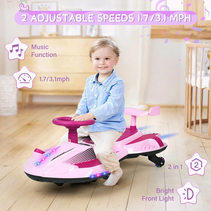 ⏰Summer Sale🎁2-in-1 12V Electric Kick Scooter Ride-On Toy