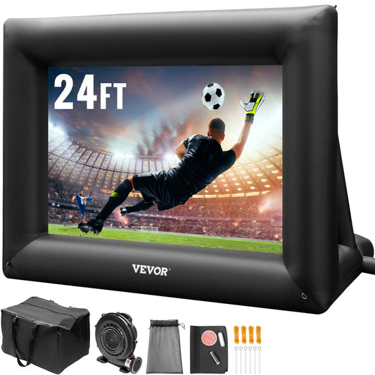 Inflatable Movie Screen 24FT（288inch） Inflatable Projector Screen for outside with